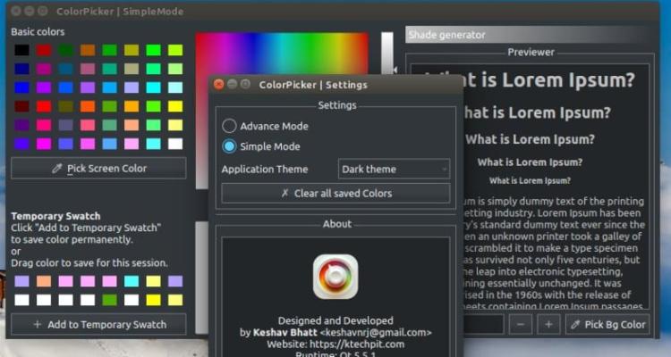 Color Picker Alternative For Ubuntu Gnome - ColorPicker For Linux